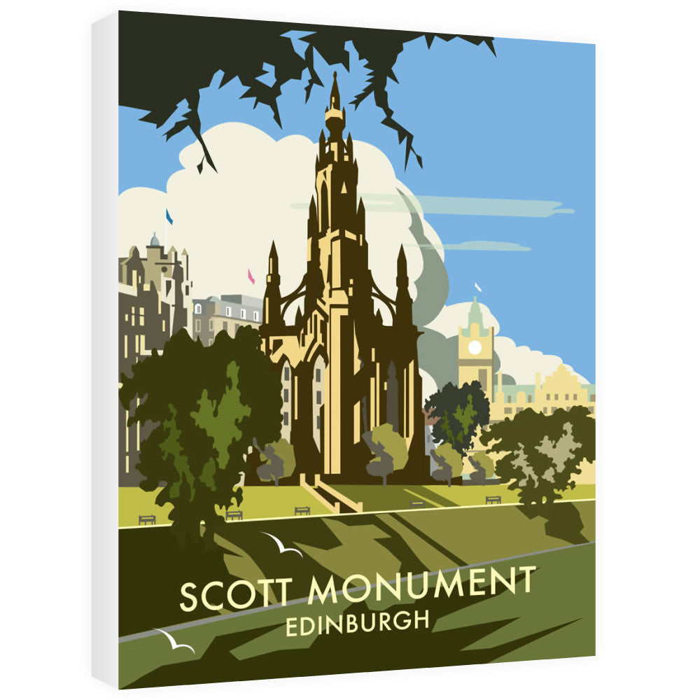 Scott Monument, Edinburgh - Canvas
