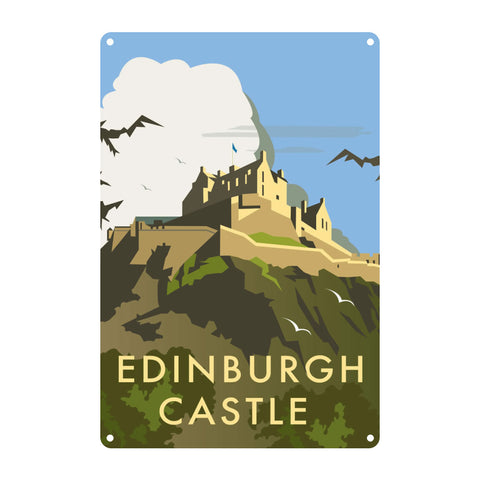 Edinburgh Castle Metal Sign