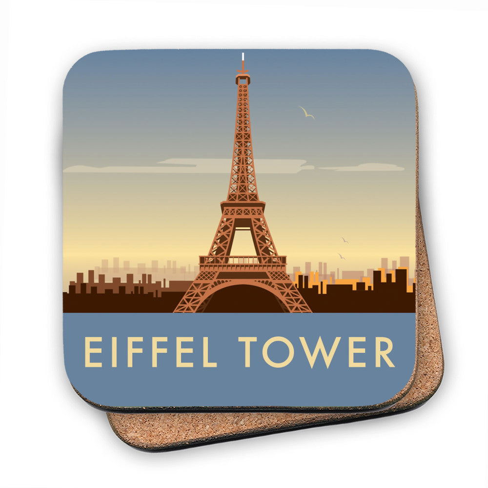 The Eiffel Tower, Paris - Cork Coaster
