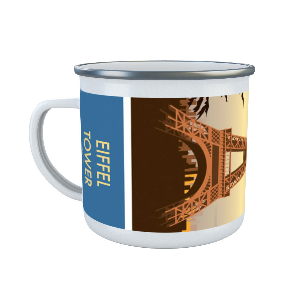 Eiffel Tower Enamel Mug