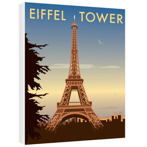 The Eiffel Tower, Paris - Canvas