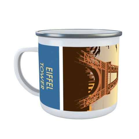 Eiffel Tower Enamel Mug