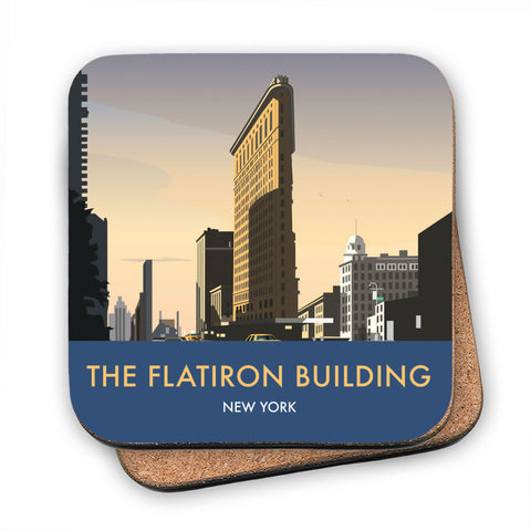 The Flatiron Building, New York - Cork Coaster