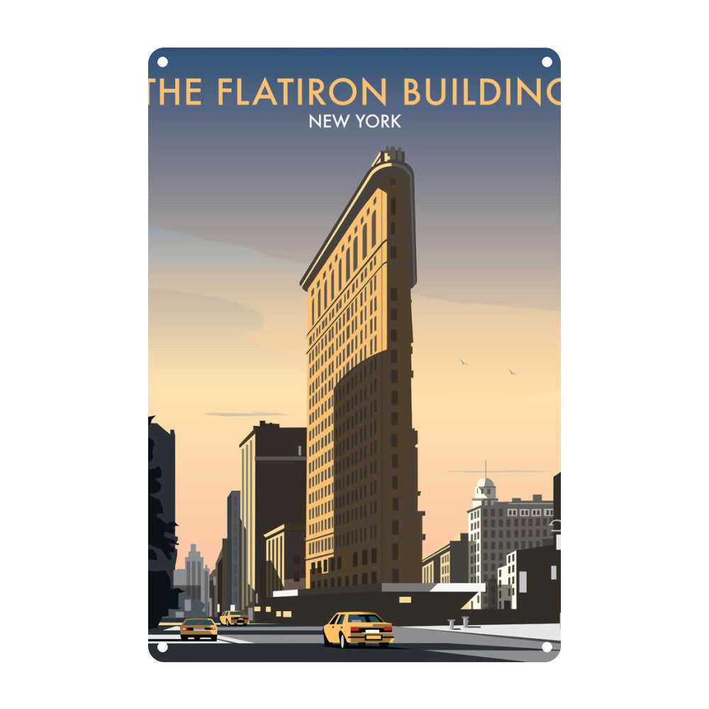 FlatIron Building Metal Sign