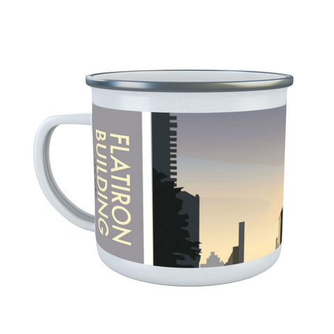 FlatIron Building Enamel Mug