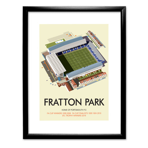 Fratton Park Art Print