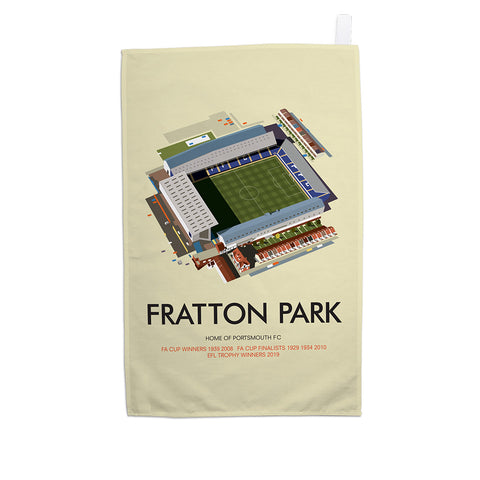 Fratton Park Tea Towel