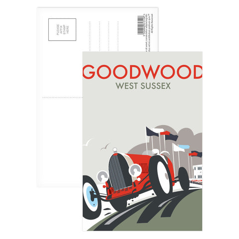 Goodwood Postcard Pack of 8