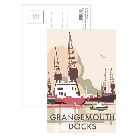 Grangemouth Docks Postcard Pack of 8