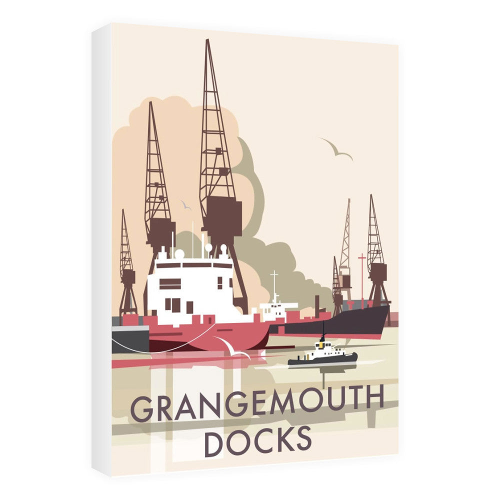 Grangemouth Docks - Canvas
