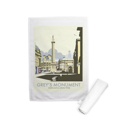 Greys Monument, Newcastle Tea Towel
