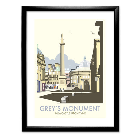 Greys Monument, Newcastle Art Print