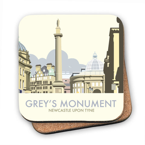 Grey's Monument, Newcastle Upon Tyne - Cork Coaster