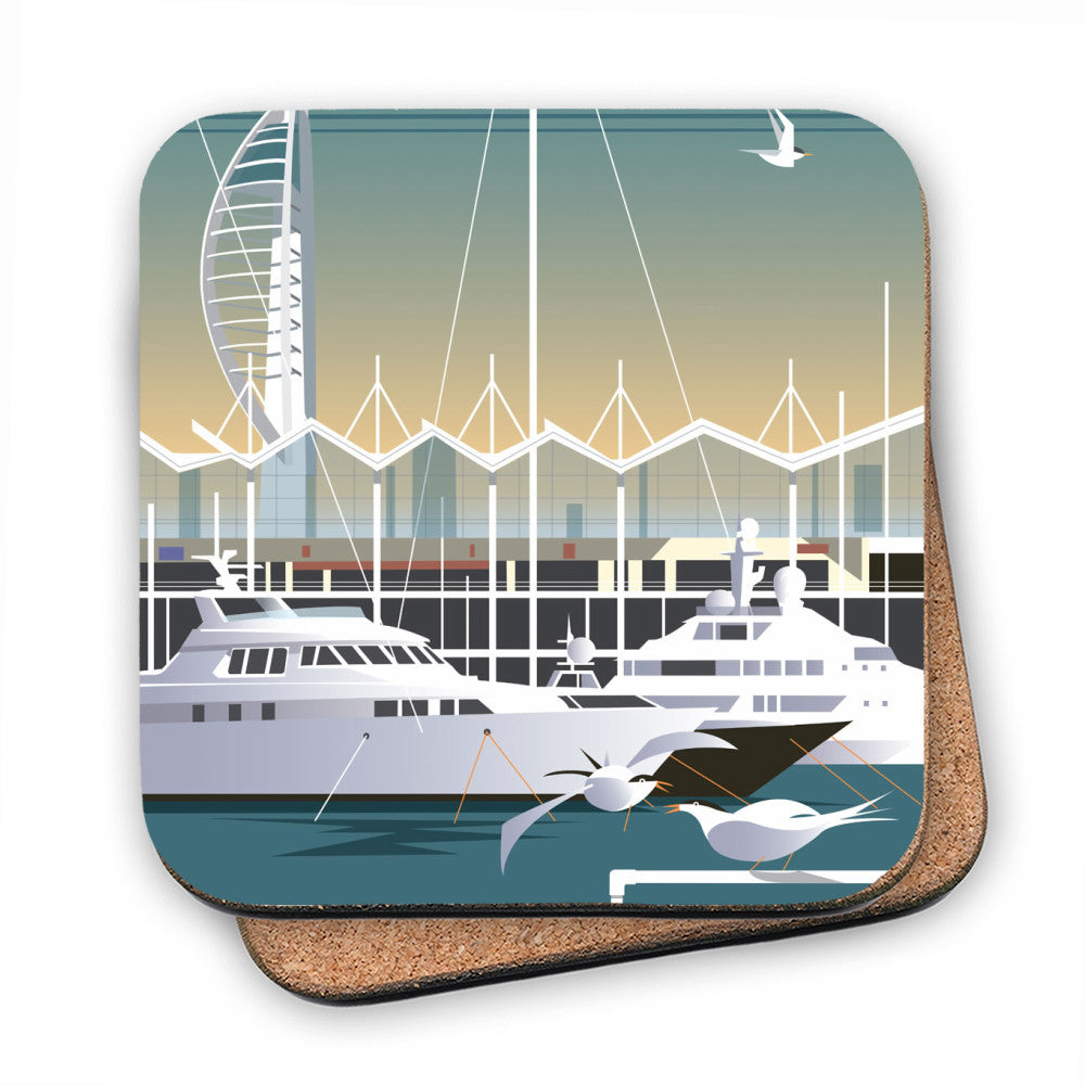 Gunwharf Quays, Portsmouth - Cork Coaster