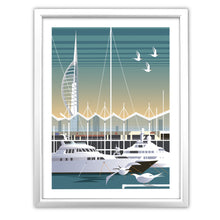 Load image into Gallery viewer, Gunwharf Quays Art Print
