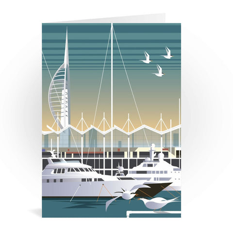 Gunwharf Quays Greeting Card
