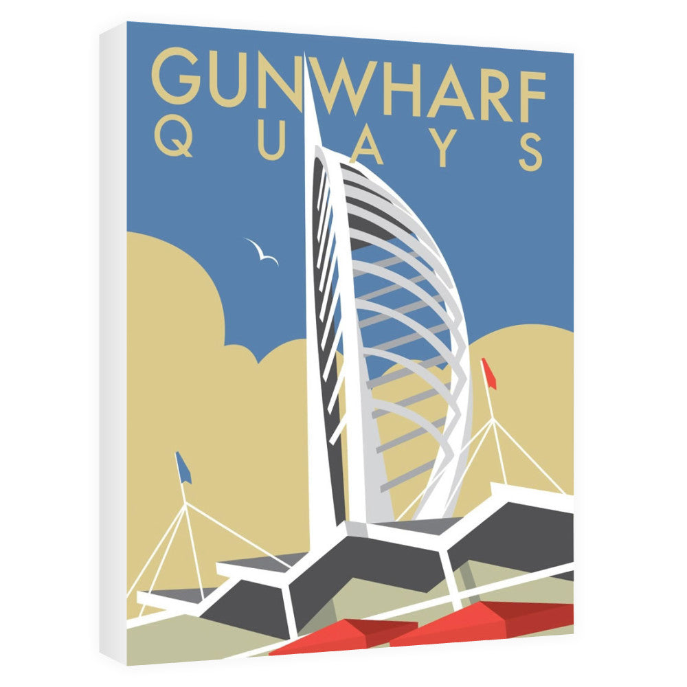 Gunwharf Quays, Portsmouth - Canvas