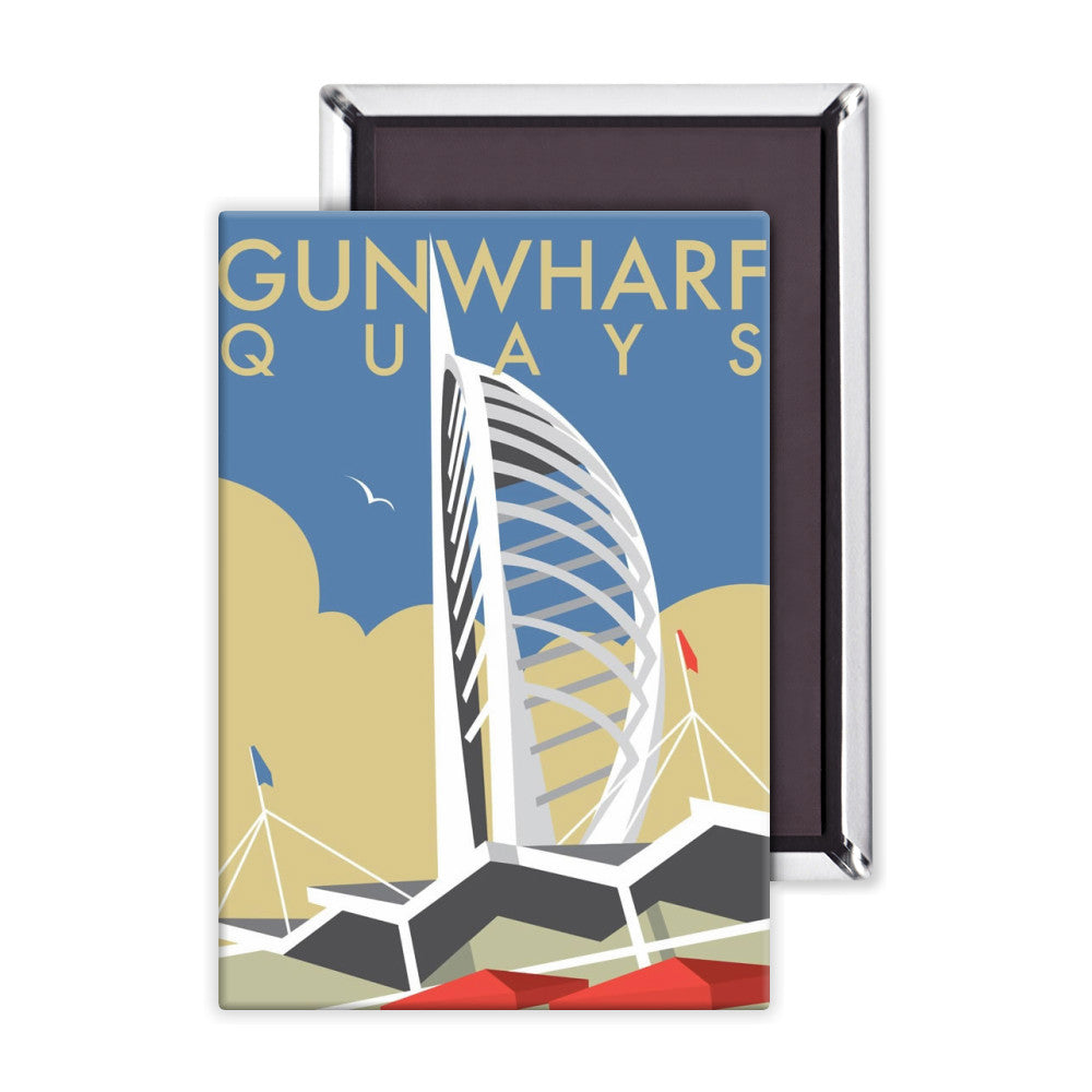 Gunwharf Quays (V2) Magnet