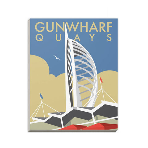 Gunwharf Quays (V2) A6 Notepad