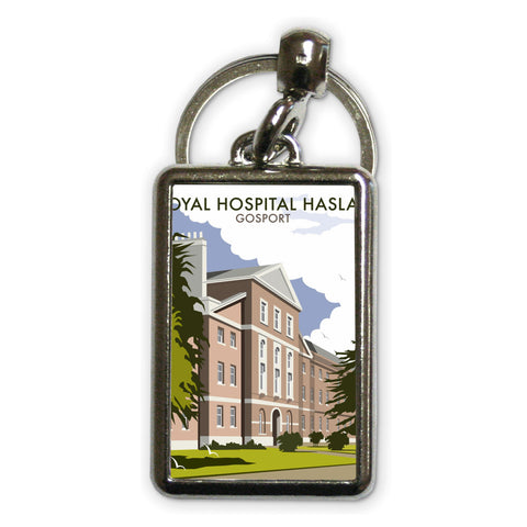Royal Hospital Haslar Metal Keyring