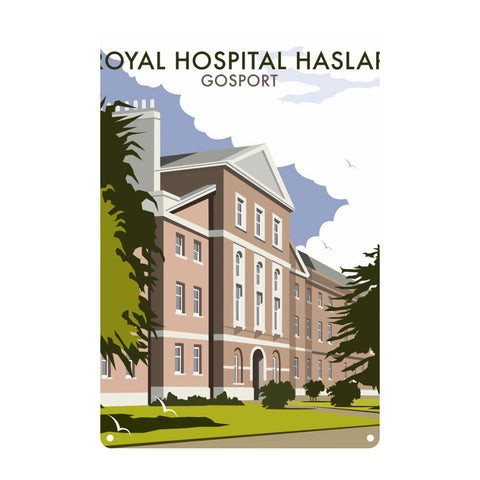 Royal Hospital Haslar Metal Sign