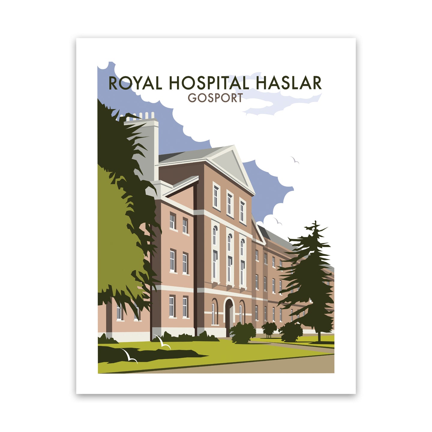 Royal Hospital Haslar Art Print