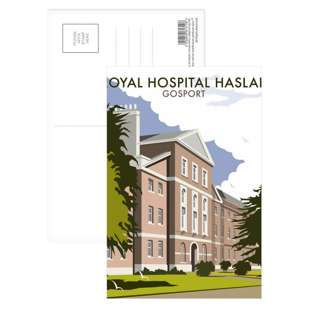 Royal Hospital Haslar Postcard Pack of 8