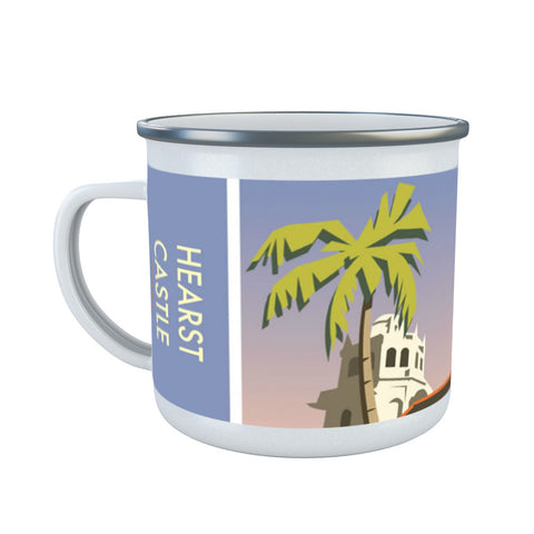 Hearst Castle, California Enamel Mug