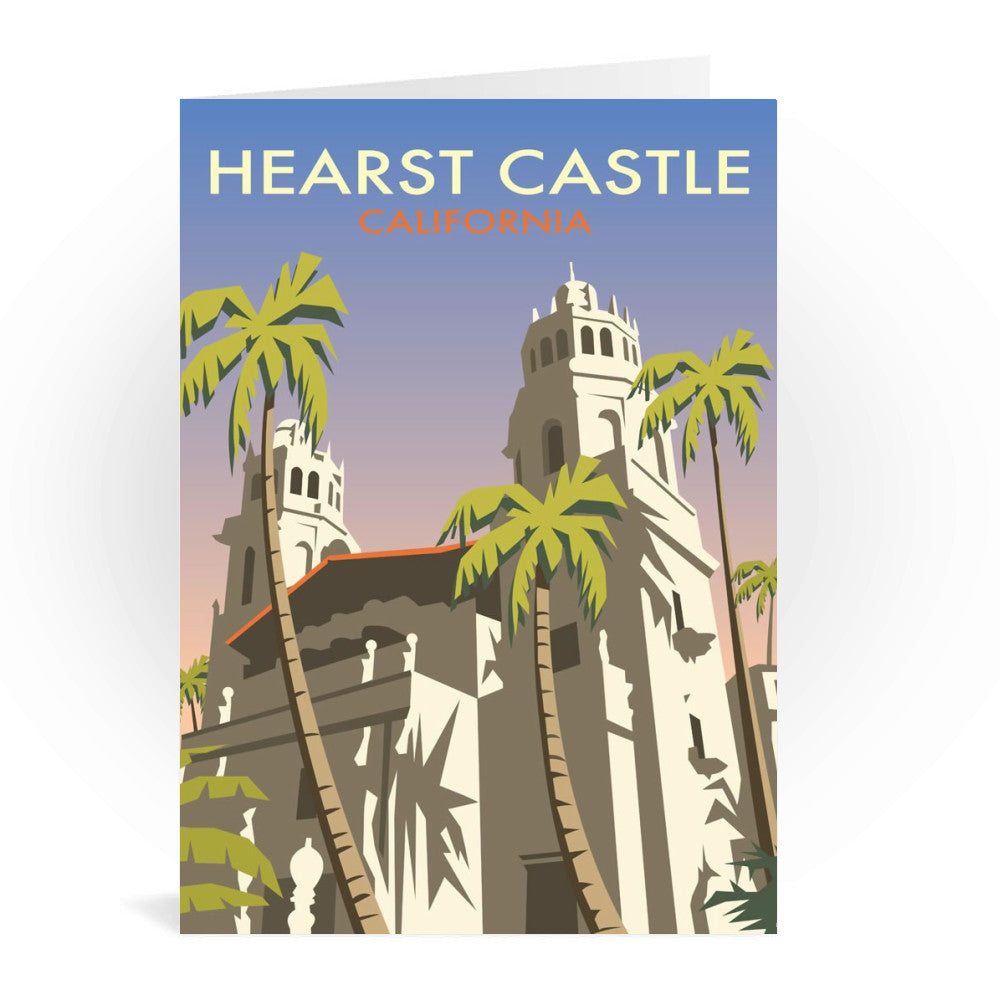 Hearst Castle, California Greeting Card