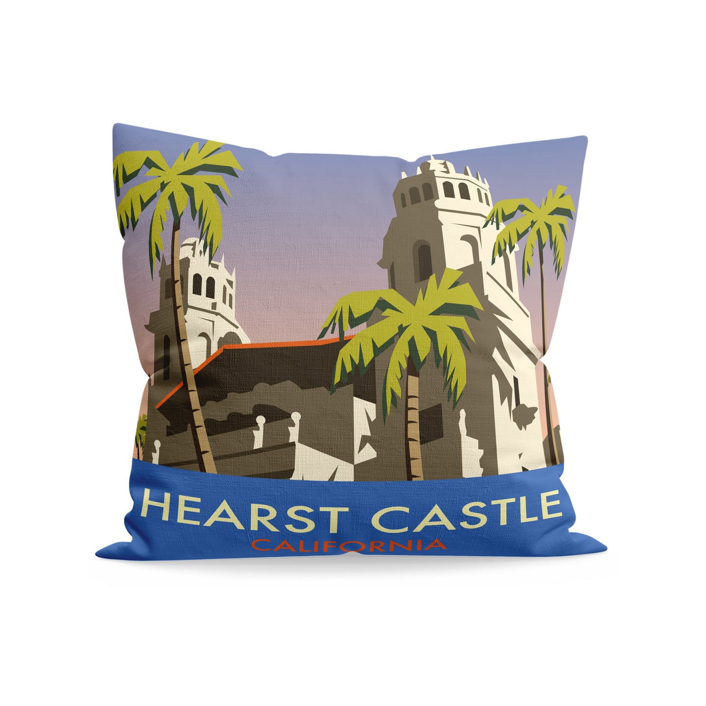 Hearst Castle, California Cushion