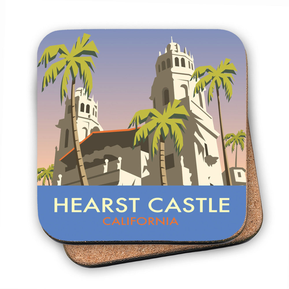 Hearst Castle, California - Cork Coaster