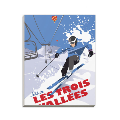 Les Trois Vallees A6 Notepad