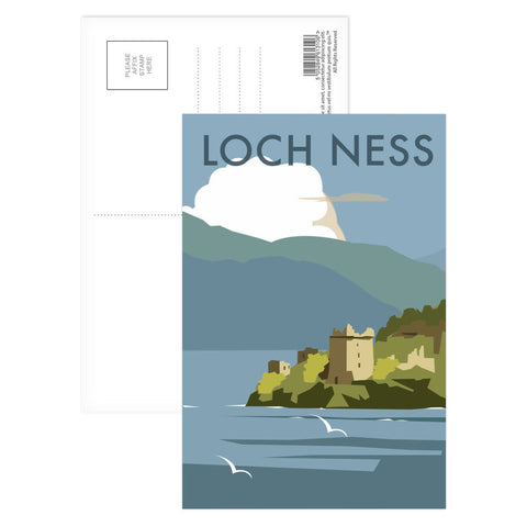 Loch Ness Postcard Pack of 8