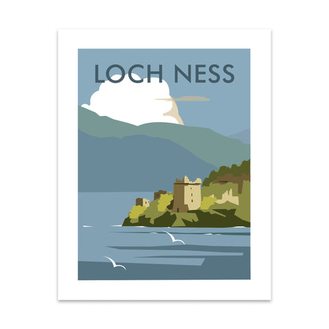 Loch Ness Art Print