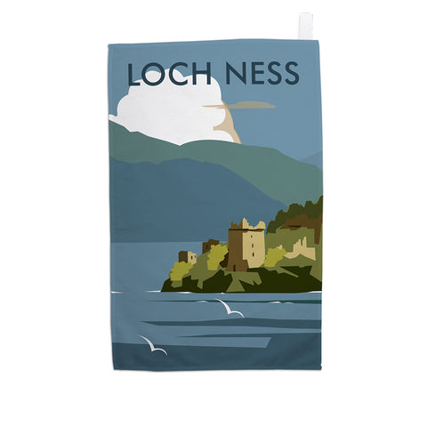 Loch Ness Tea Towel