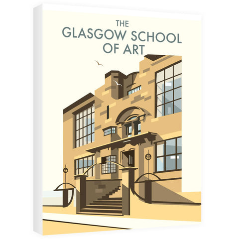 The Glasgow School of Art, Mackintosh Building - Canvas