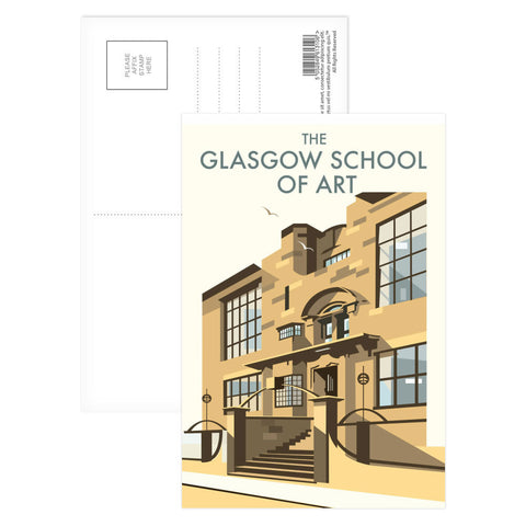 Glasgow School of Art Postcard Pack of 8