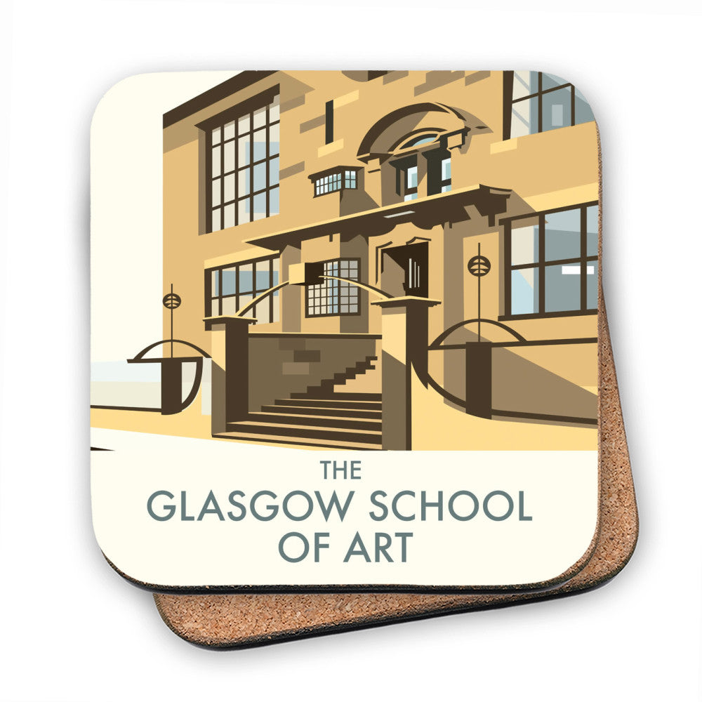 The Glasgow School of Art, Mackintosh Building - Cork Coaster