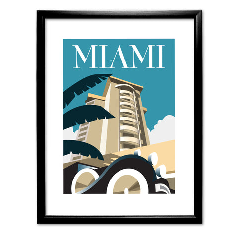 Miami Art Print