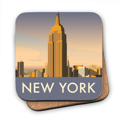 New York Skyline - Cork Coaster