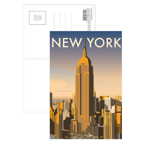 New York Postcard Pack of 8