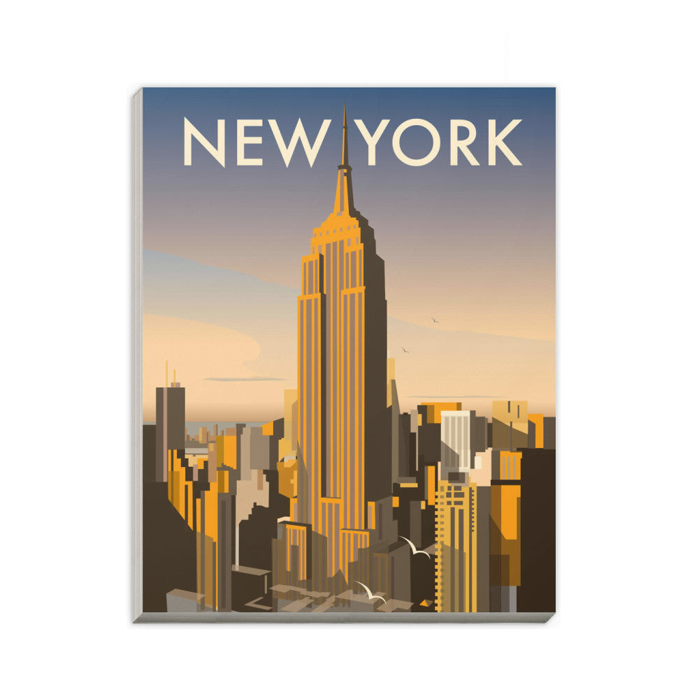 New York A6 Notepad