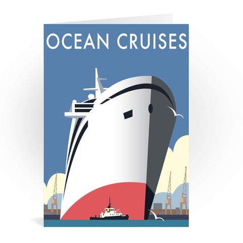 Ocean Cruises Greeting Card