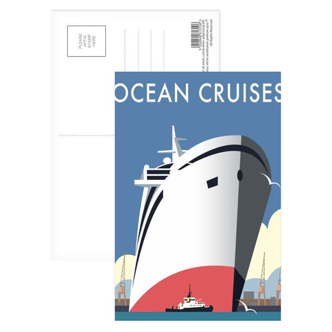 Ocean Cruises Postcard Pack of 8