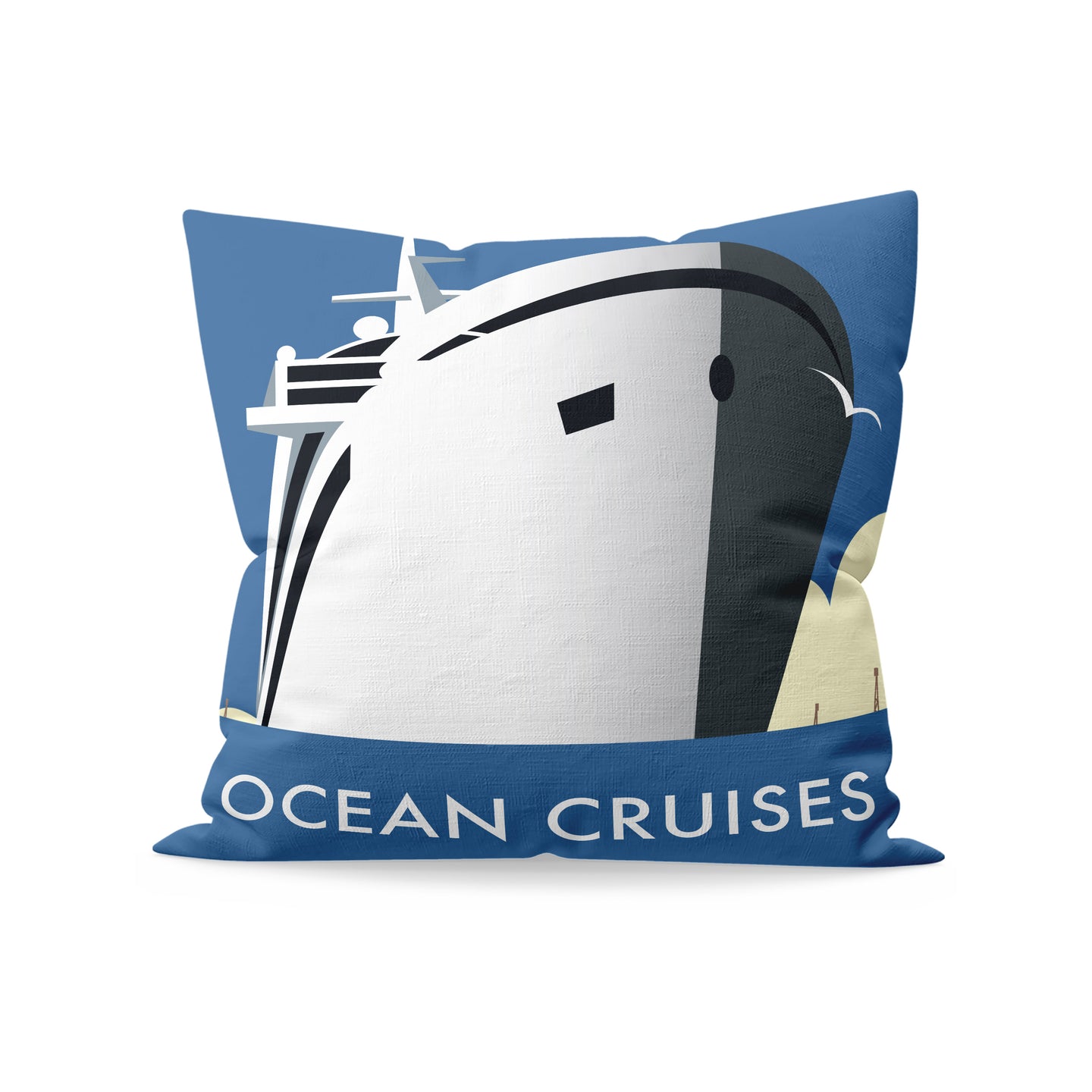 Ocean Cruises Cushion