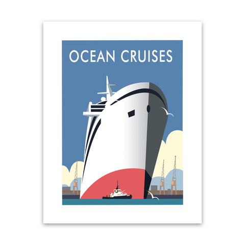 Ocean Cruises Art Print