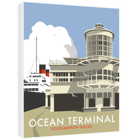 Ocean Terminal, Southampton Docks - Canvas
