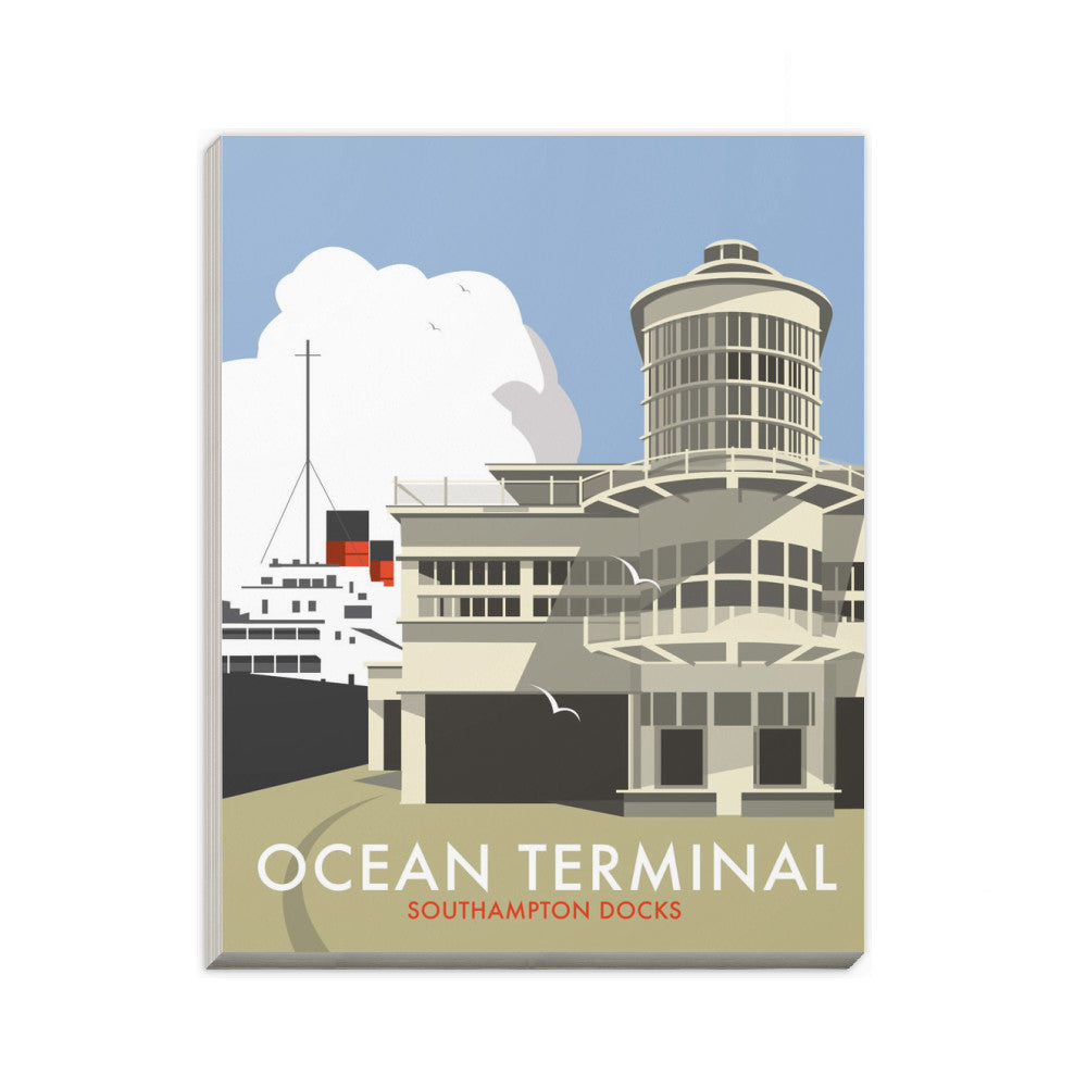 Ocean Terminal, Southampton A6 Notepad
