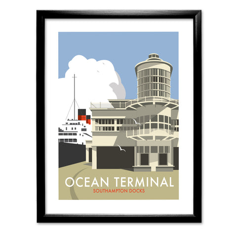 Ocean Terminal, Southampton Art Print