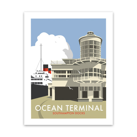 Ocean Terminal, Southampton Art Print